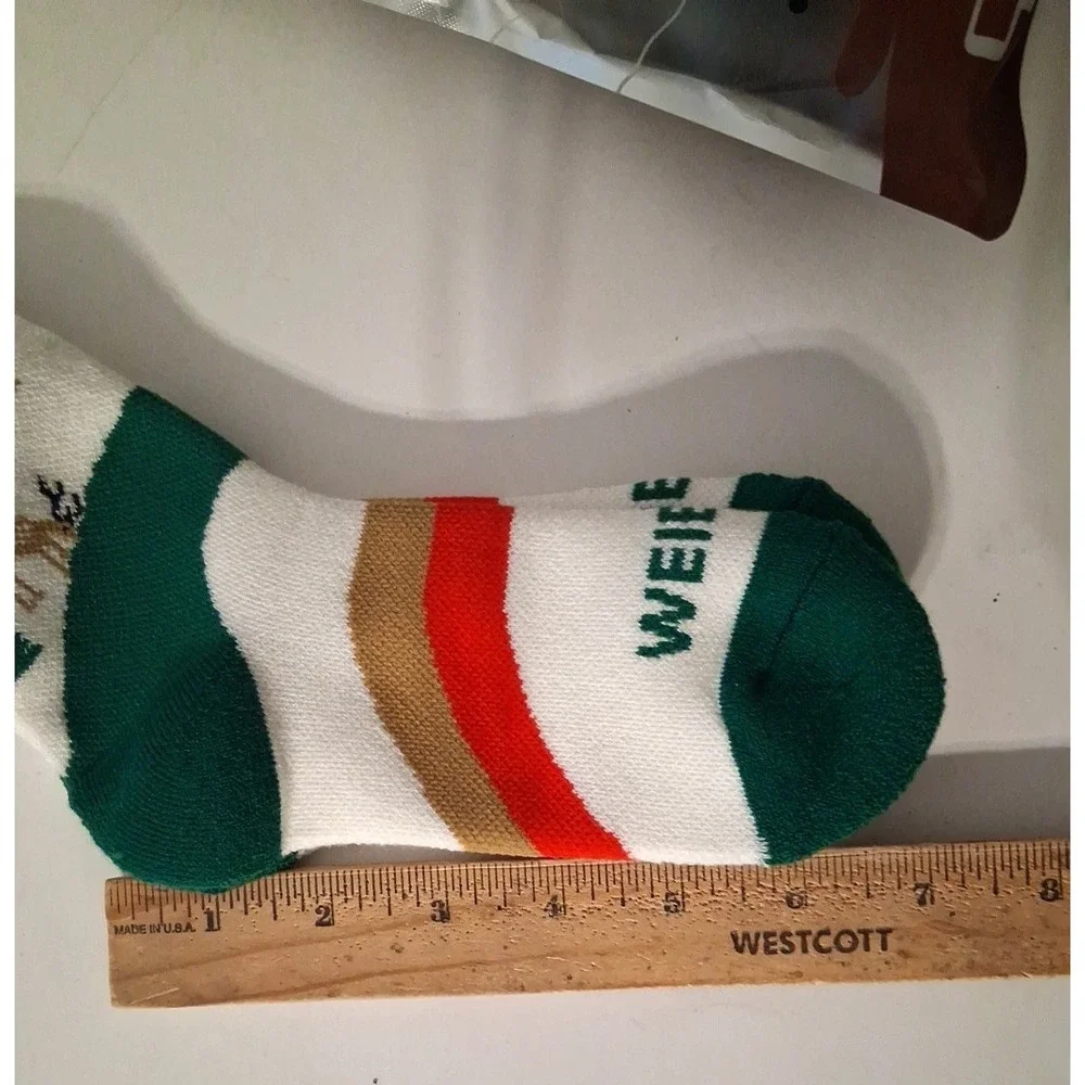 Lot of 2 Pair: Weierya Wool Blend Ski Socks Kids XS Snow Winter